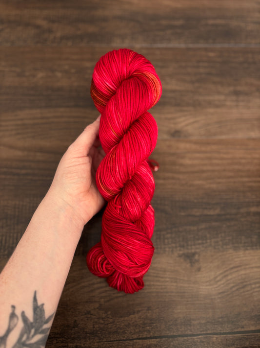 Red & Gold DK Weight