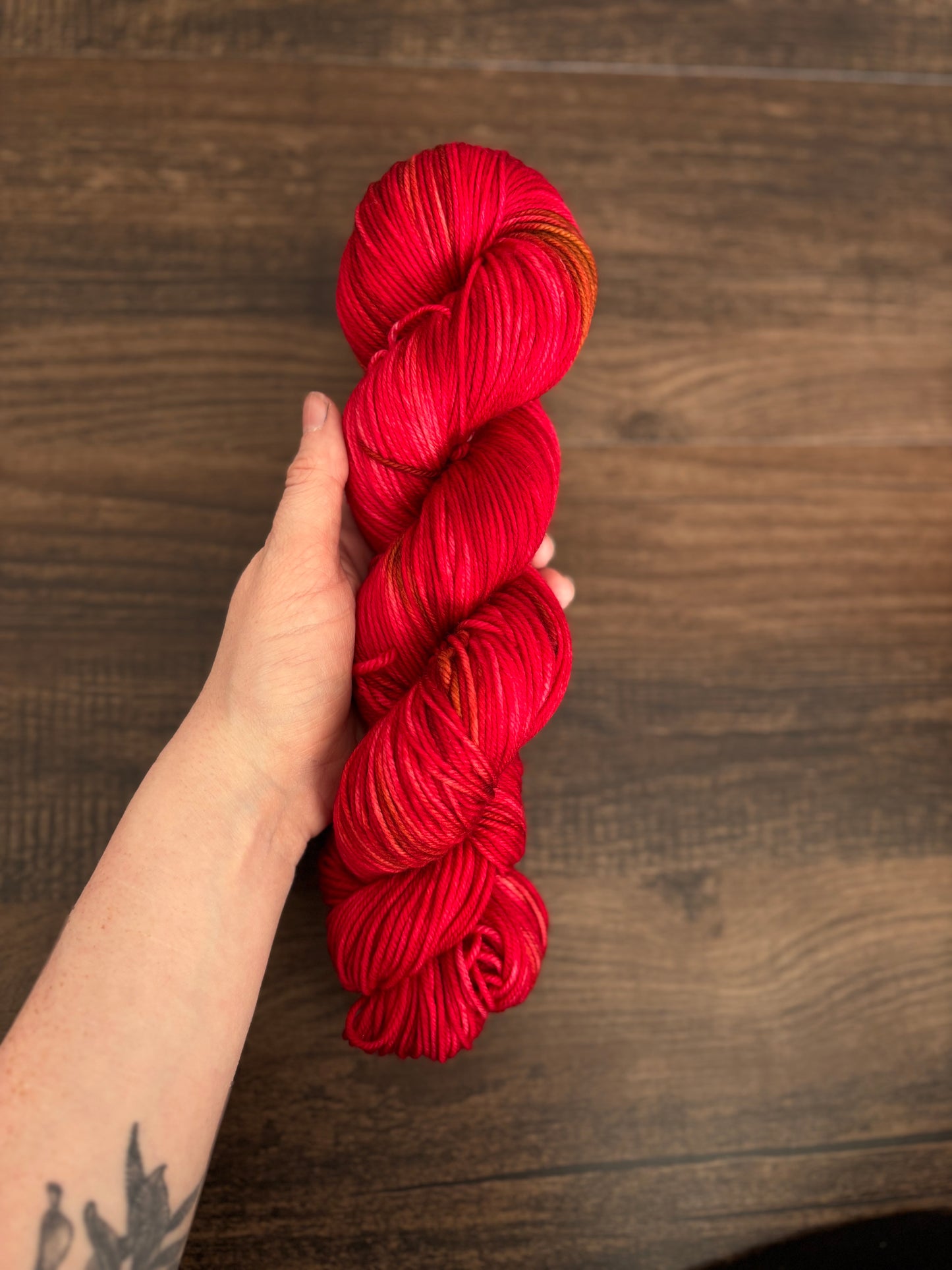 Red & Gold DK Weight