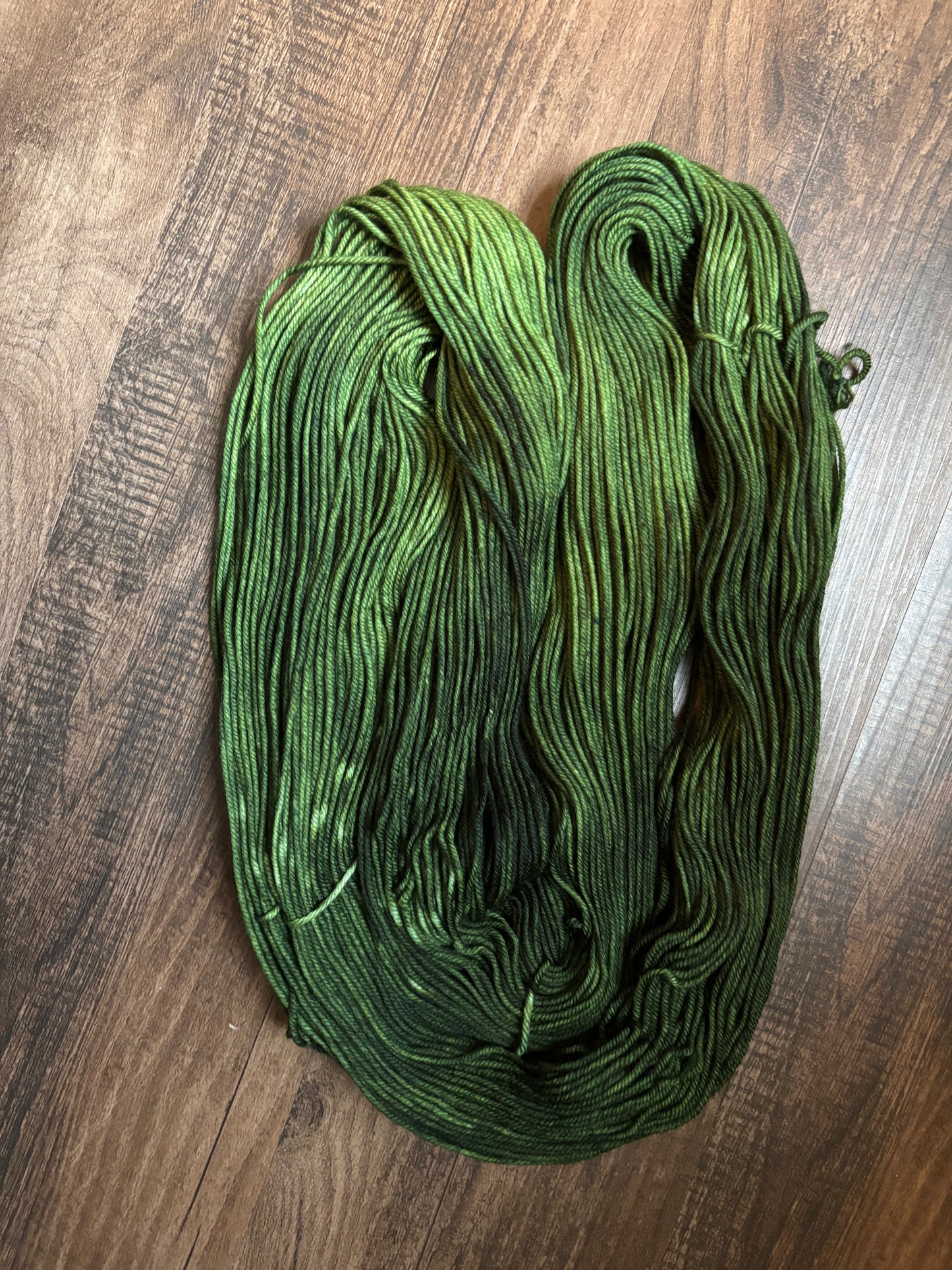 green on DK weight