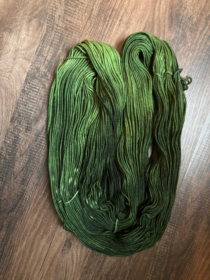 green on DK weight