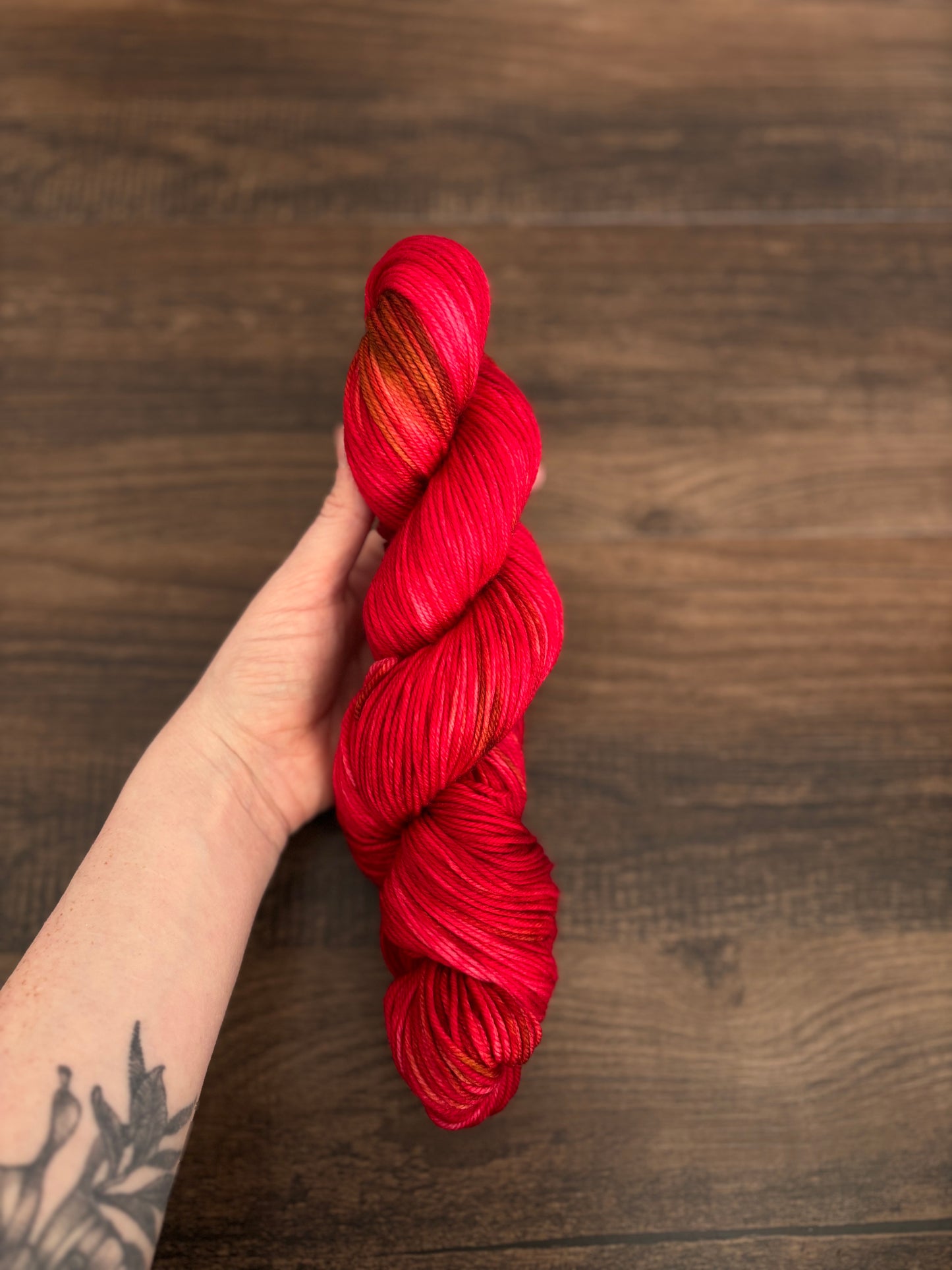 Red & Gold DK Weight