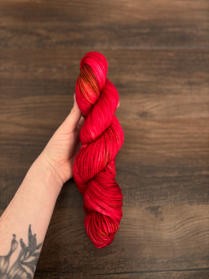 Red & Gold DK Weight