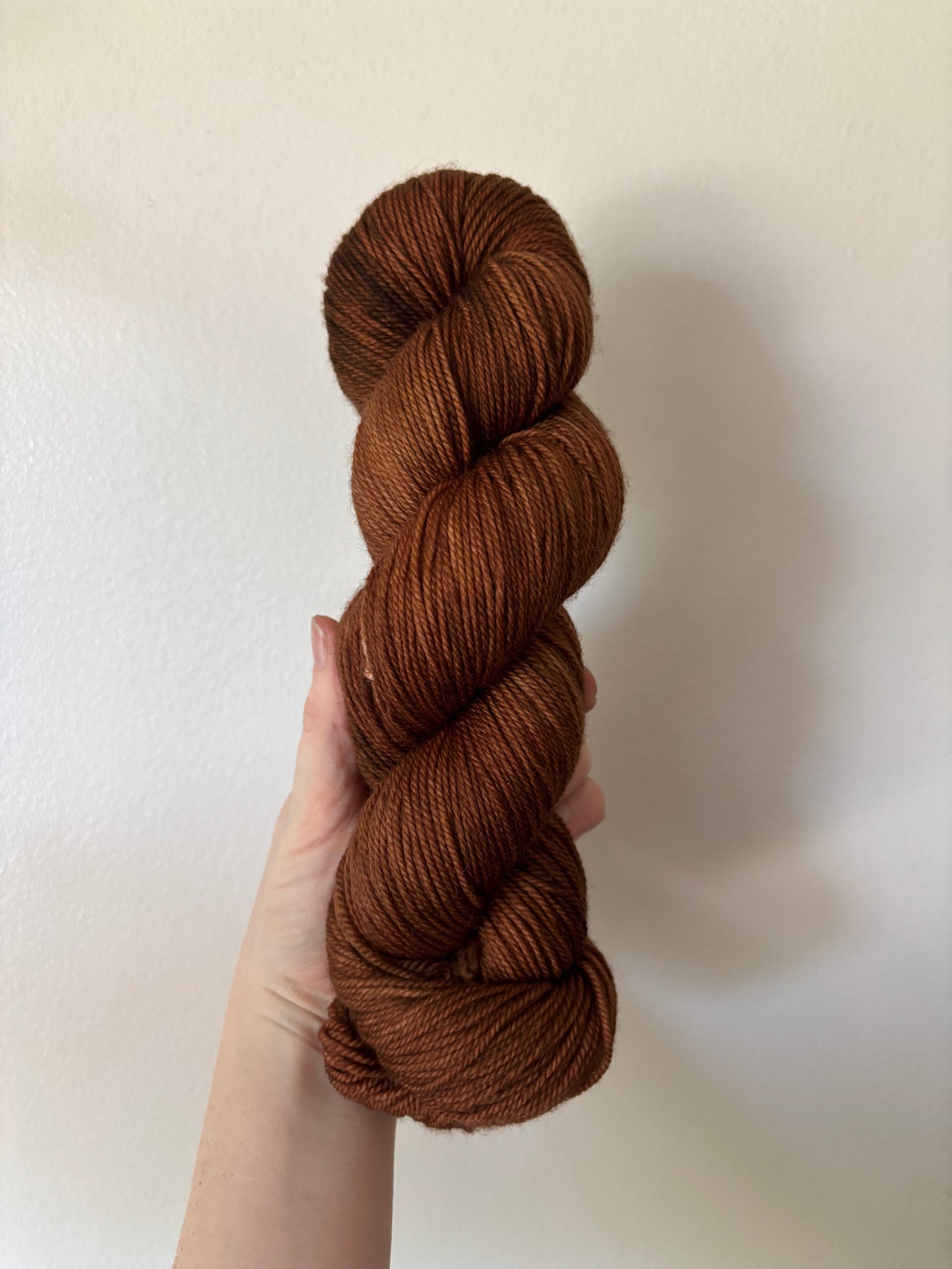 "Grave Soil" on discontinued sock weight
