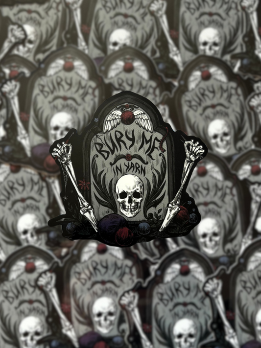 Dark Mode Bury Me In Yarn